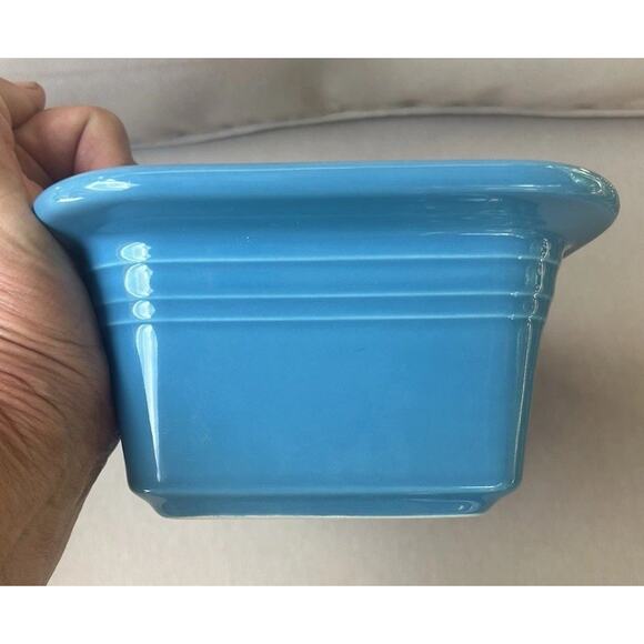 NWT Retired Peacock Blue Fiesta Homer Laughlin HLC Loaf SEE DESCRIPTION - Picture 5 of 10